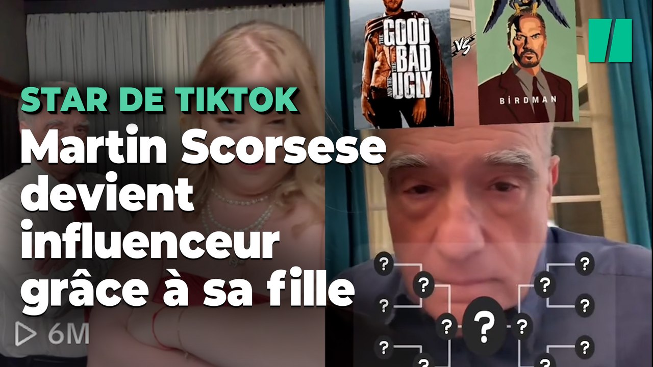 Martin Scorsese ne savait pas qu’il était devenu (aussi) une star sur TikTok grâce aux vidéos de sa fille