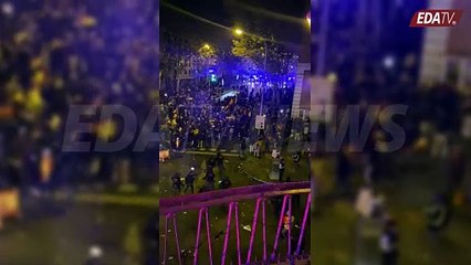 Imágenes exclusivas de la brutal carga policial de Ferraz