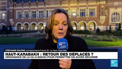 La CIJ ordonne à Bakou de permettre un retour sûr des habitants du Haut-Karabakh