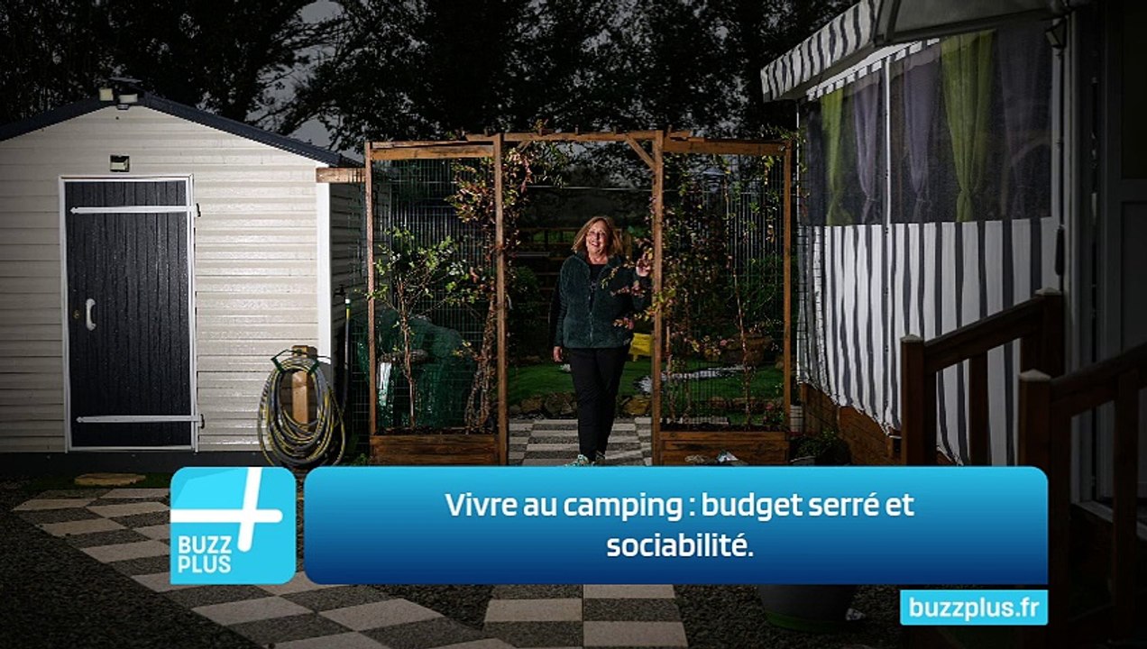 Vivre au camping : budget serré et sociabilité.