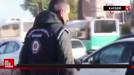 Kayseri'de 149 polis ile düzensiz göç uygulaması