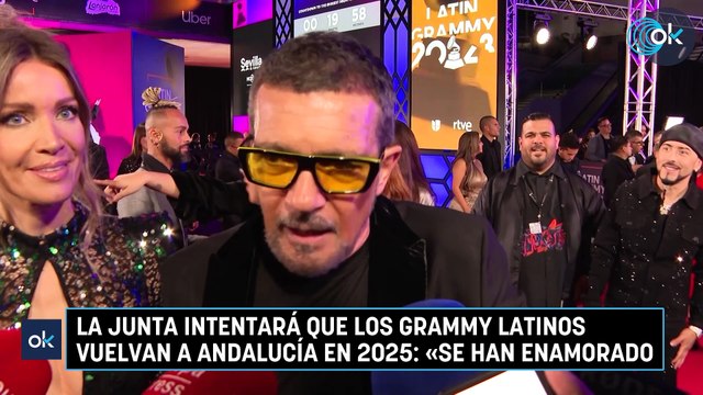 La Junta intentará que los Grammy Latinos vuelvan a Andalucía en 2025 «Se han enamorado de Sevilla»