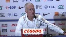 Deschamps : «La relation avec Kylian (Mbappé) est très bonne» - Foot - Qualif. Euro - Bleus