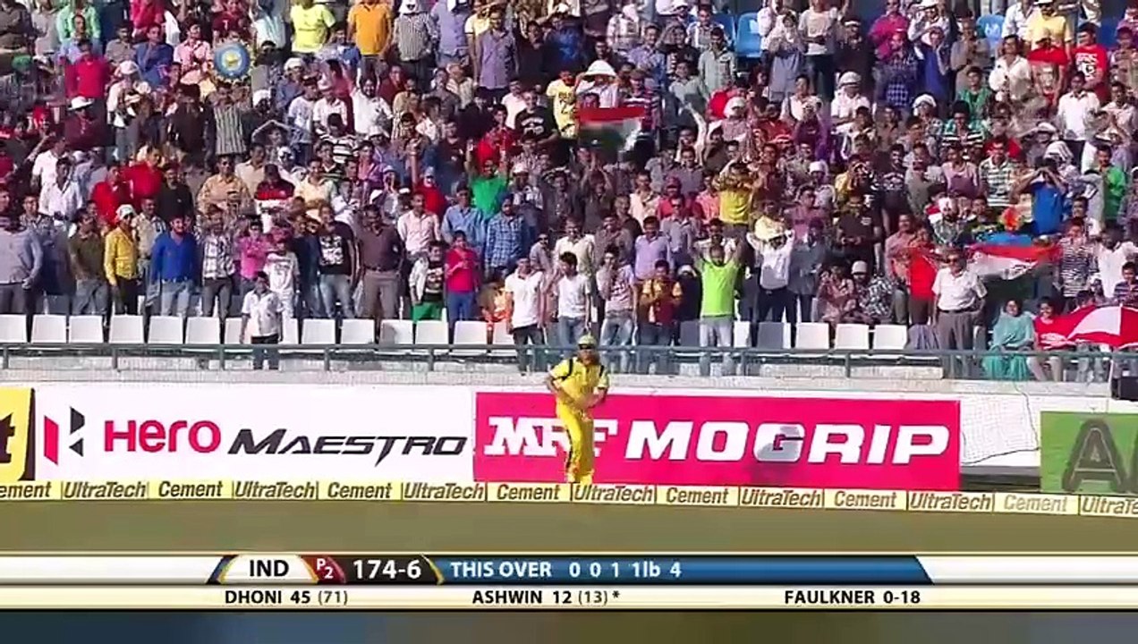 2013 - India v Australia - 3rd ODI Highlights