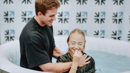 I baptized Everleigh but messed it up   Why Savannah went to Uganda