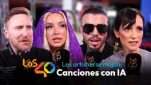 Los artistas de los Latin Grammy se mojan tras la polémica de Bad Bunny con su canción de IA | LOS40
