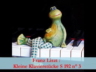 Franz Liszt : Sehr langsam, S 192 n° 3