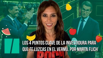 Los 4 puntos clave de la investidura para que te luzcas en el vermú. Por Marta Flich
