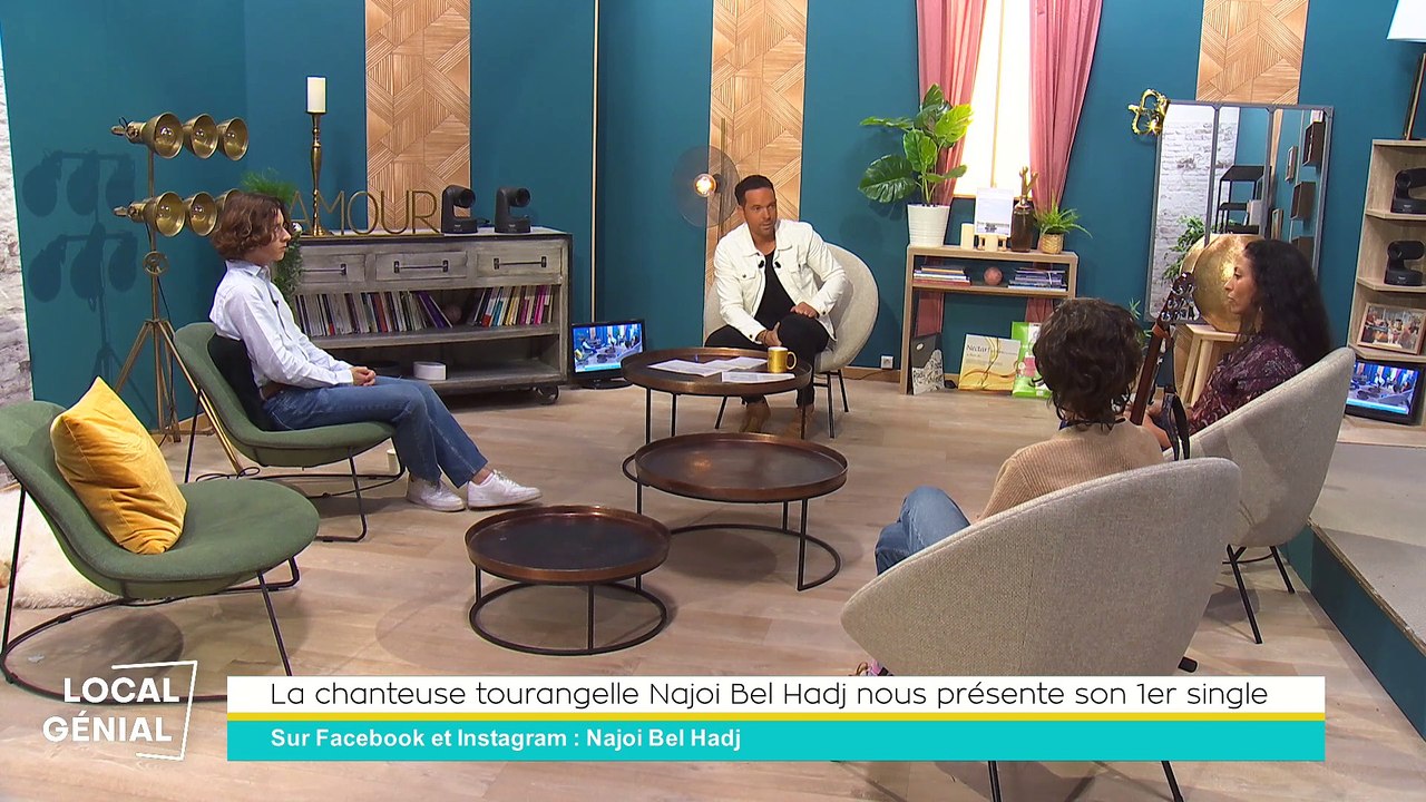 Local Génial - 17/11/2023 - La chanteuse tourangelle Najoi Bel Hadj nous présente son 1er single