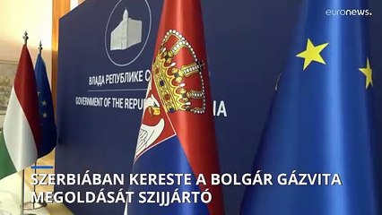 Szijjártó Péter a bolgár gáztranzitról tárgyalt Belgrádban