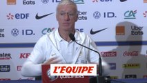 Deschamps : « Ils ont intérêt à être le plus performant possible » - Foot - Qualif. Euro - Bleus