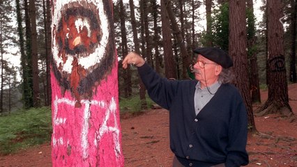 Así es el Bosque de Oma, una de las obras más conocidas de Agustín Ibarrola