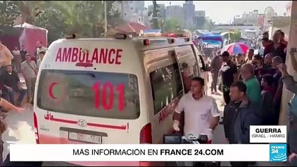 Hospitales en la Franja de Gaza funcionan con los pocos suministros que tienen