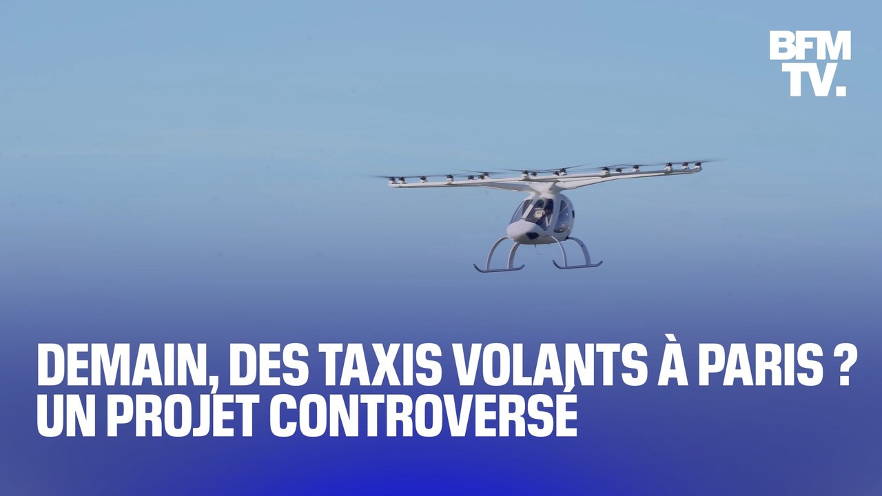 JO 2024: le projet de taxis volants à Paris ne fait pas l'unanimité