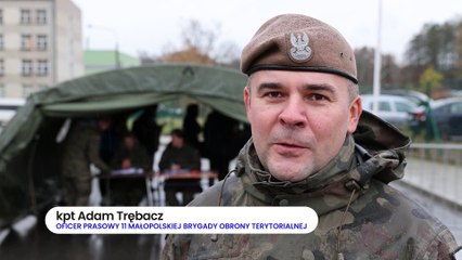 Rząska - przyjęcie kandydatów do wojsk obrony terytorialnej