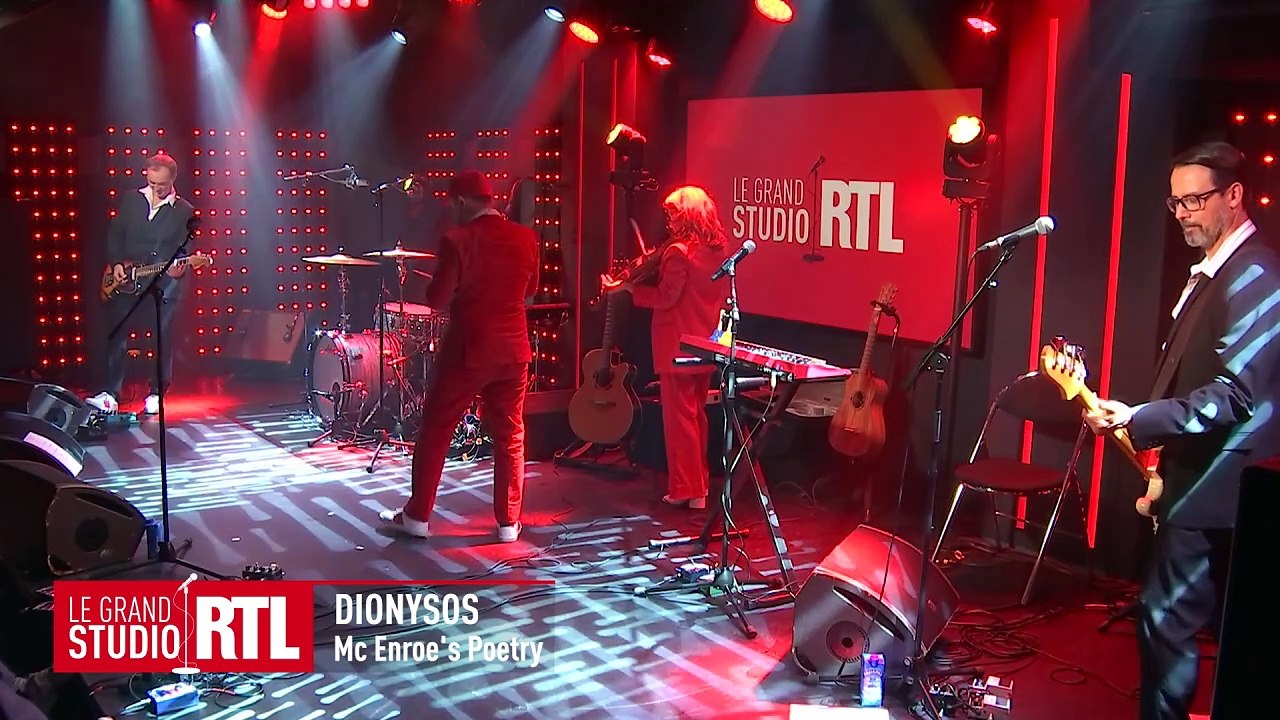 Dionysos - McEnroes Poetry (Live) - Le Grand Studio RTL