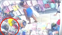 Trio furta loja de roupas infantis em Cajazeiras e deixa prejuízo