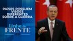 Presidente da Turquia visita Alemanha após se posicionar contra Israel | LINHA DE FRENTE
