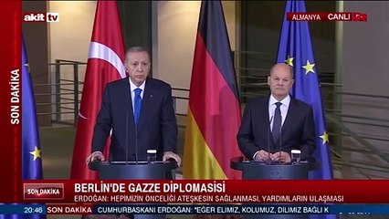 Cumhurbaşkanı Erdoğan'dan Alman gazeteciyi utandıran cevap
