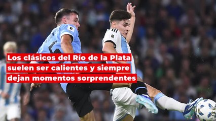 Ugarte a De Paul: "Chupa p... de Messi"