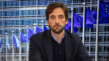 Adrián Vázquez antes del debate en la Eurocámara sobre la amnistía: "No nos queda otra que hablar mal de España"
