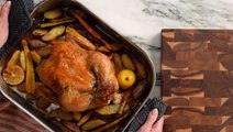 How to Make Roasted Chicken with Vegetables and Potatoes