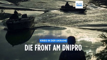 Front im Ukraine-Krieg: "3.500 tote oder verwundete Russen am Dnipro"