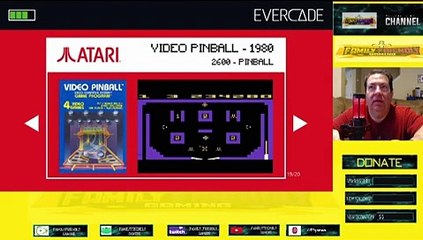 Video Pinball Atari 2600 Gameplay