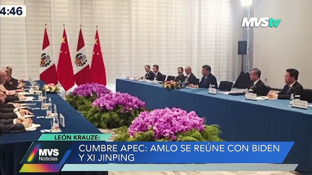 CUMBRE APEC: AMLO SE REÚNE CON BIDEN Y XI JINPING