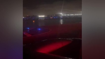 Fort Lauderdale airport submerged underwater as heavy rain hits Florida