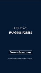 Moradora encontra suposto pulmão em frente ao Cemitério de Brazlândia