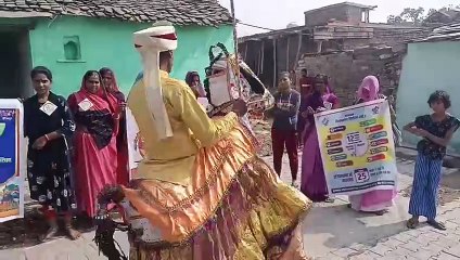 देखें वीडियो... घोड़ी नृत्य से कर रहे मतदान के लिए जागरूक