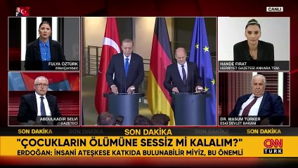 Hande Fırat, Almanya'daki basın toplantısında yaşananları anlattı