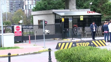 Le corps de Metin Uca a été transporté à la morgue de Zincirlikuyu après l'autopsie.