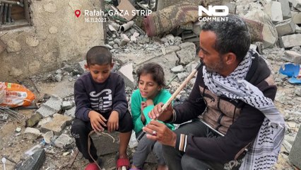 Gaza | La resiliencia de una familia en las ruinas de su hogar bombardeado en Rafah
