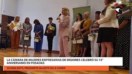 15° Aniversario de la CaMeM  “Tuve como objetivo incorporar los nodos de Puerto Rico y San Pedro e integrar el interior”, afirmó Silvana Ratti