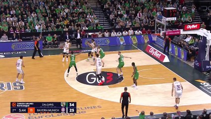 Özet | Zalgiris - Bayern Münih : 74-73 | 9. Hafta - Euroleague 2023/24