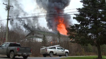 Incendie ébénisterie Saint-Joseph-de-Madawaska