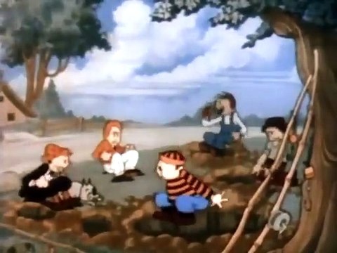 Ub Iwerks cartoon Comicolor Happy Days 1936) (old free cartoons public domain)-1