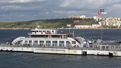 Une tempête fait obstacle aux services de ferry vers Bozcaada et Gökçeada