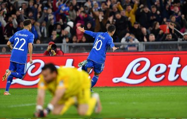 إيطاليا تتخطّى عقبة مقدونيا الشمالية بنجاح