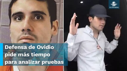 Pide defensa de Ovidio Guzmán más tiempo para analizar pruebas