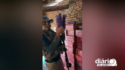 Download Video: Polícia Civil apreende aproximadamente uma tonelada de maconha nos municípios de Pombal e Cajazeiras