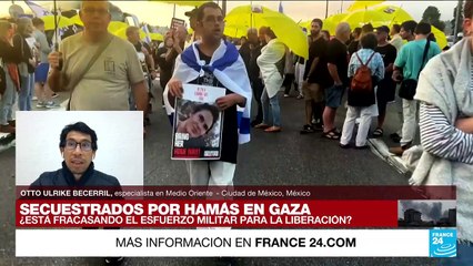 Otto Ulrike: 'La negociación política es la manera que tenemos para que Hamás libere los rehenes'