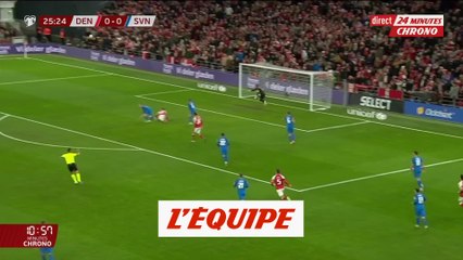 Le Danemark se qualifie après sa victoire contre la Slovénie - Foot - Qualif. Euro