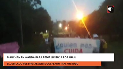 Marchan en Wanda para pedir justicia por Juan