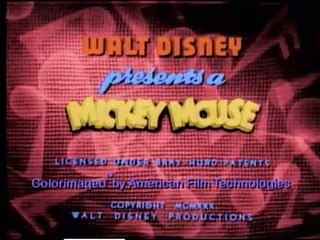 Cartoon Classics  Mickey Mouse   The Chain Gang