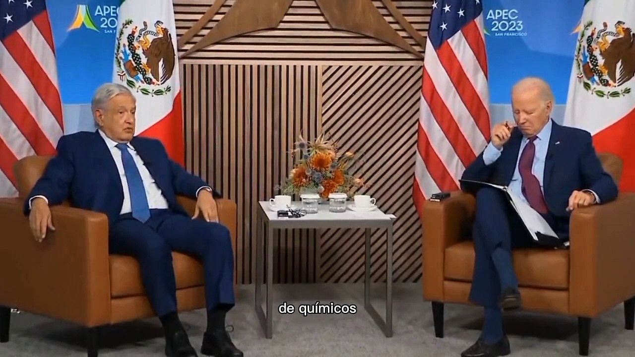 AMLO y Biden acuerdan reforzar combate contra el fentanilo