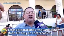 Estas corporaciones resguardarán el Buen Fin 2023 en Coatzacoalcos