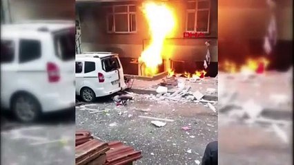 Küçükçekmece'de Doğal Gaz Patlaması: 1 Ölü, 5 Yaralı